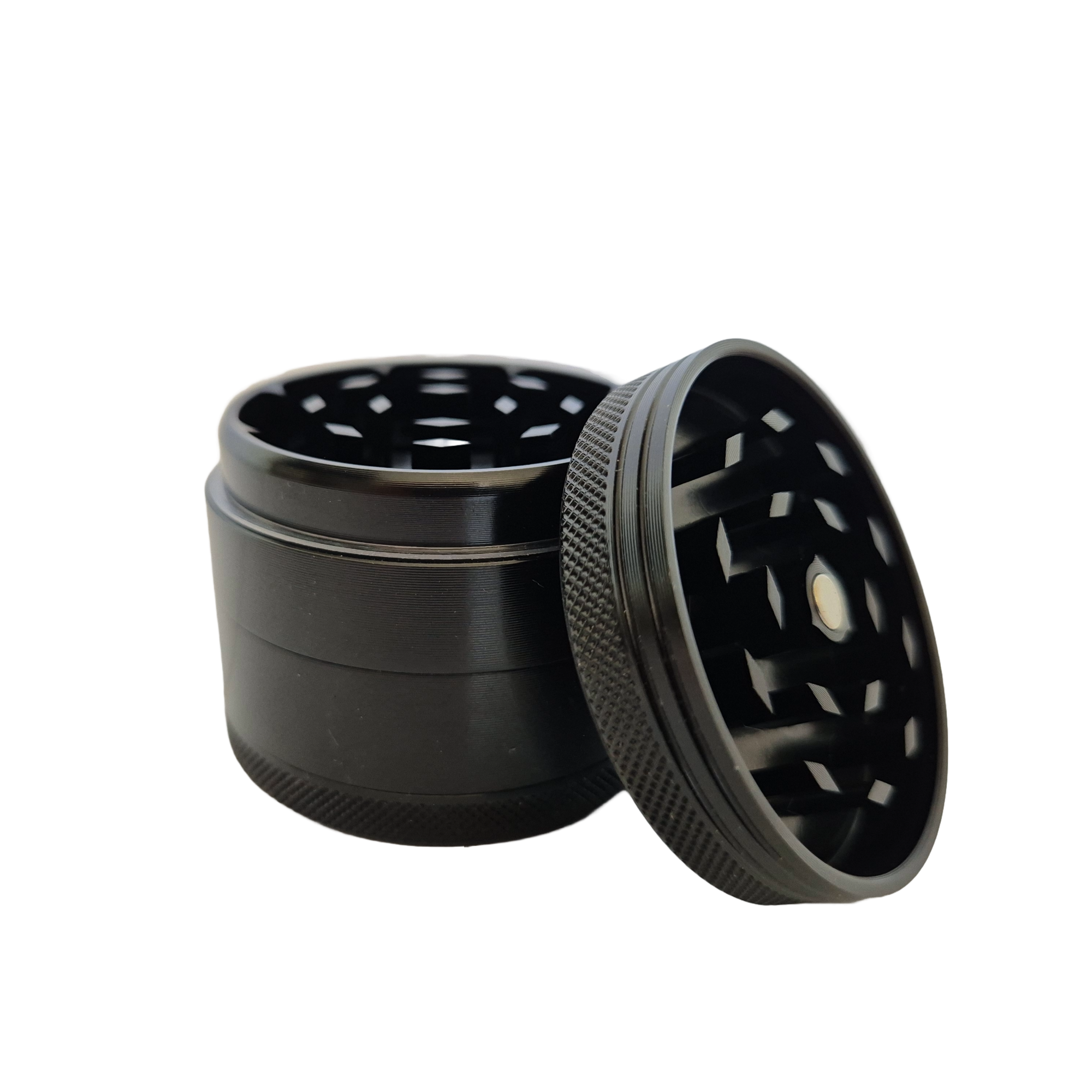 Schwarzer Metall Grinder