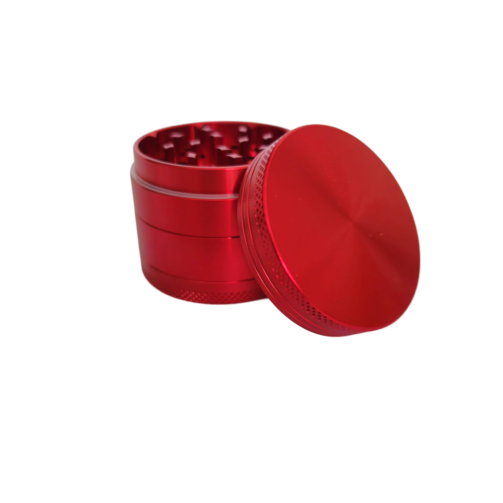 Roter Crunsher aus Aluminium Metal