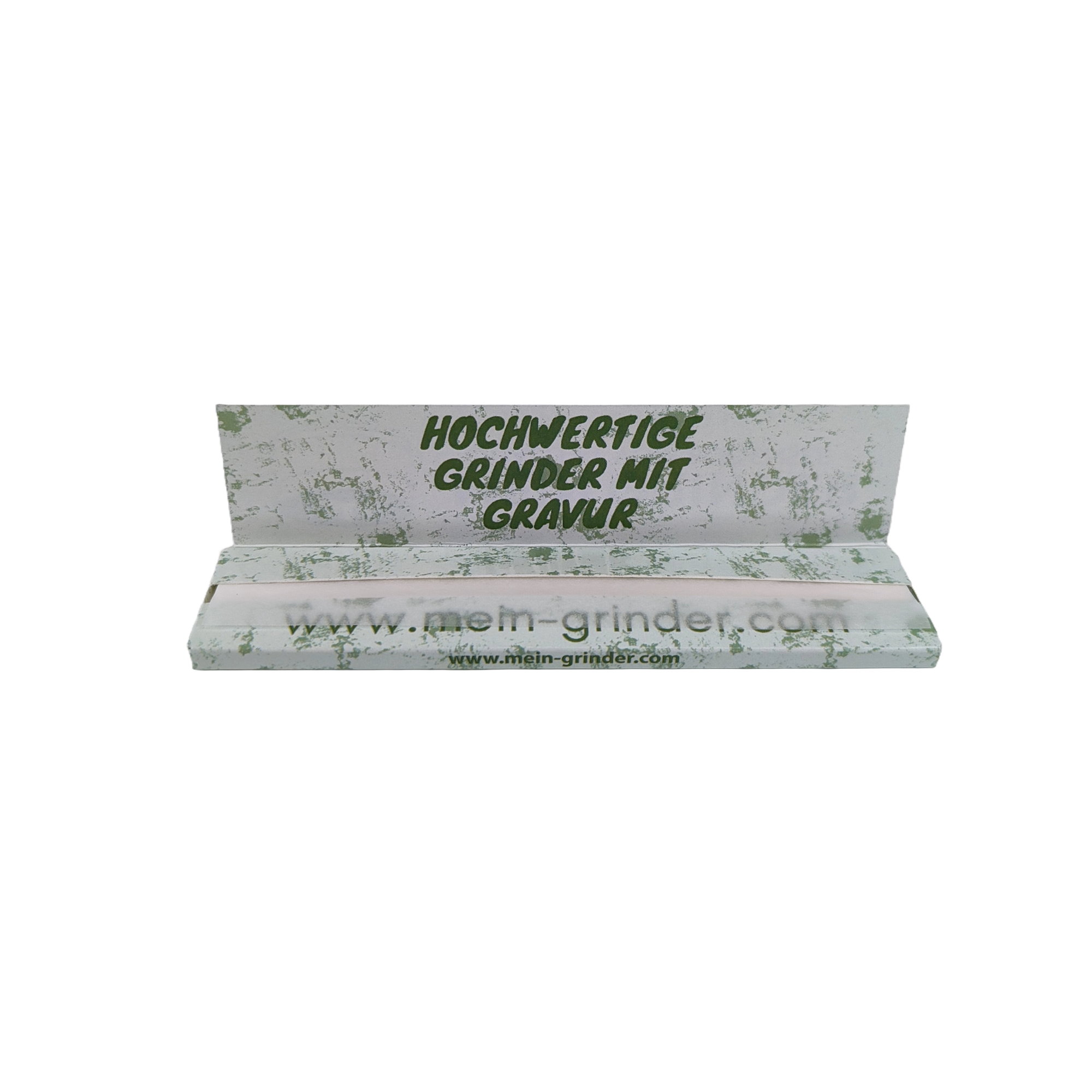 Long Papes mit dem Schriftzug Hochwertige Grinder mit Gravur