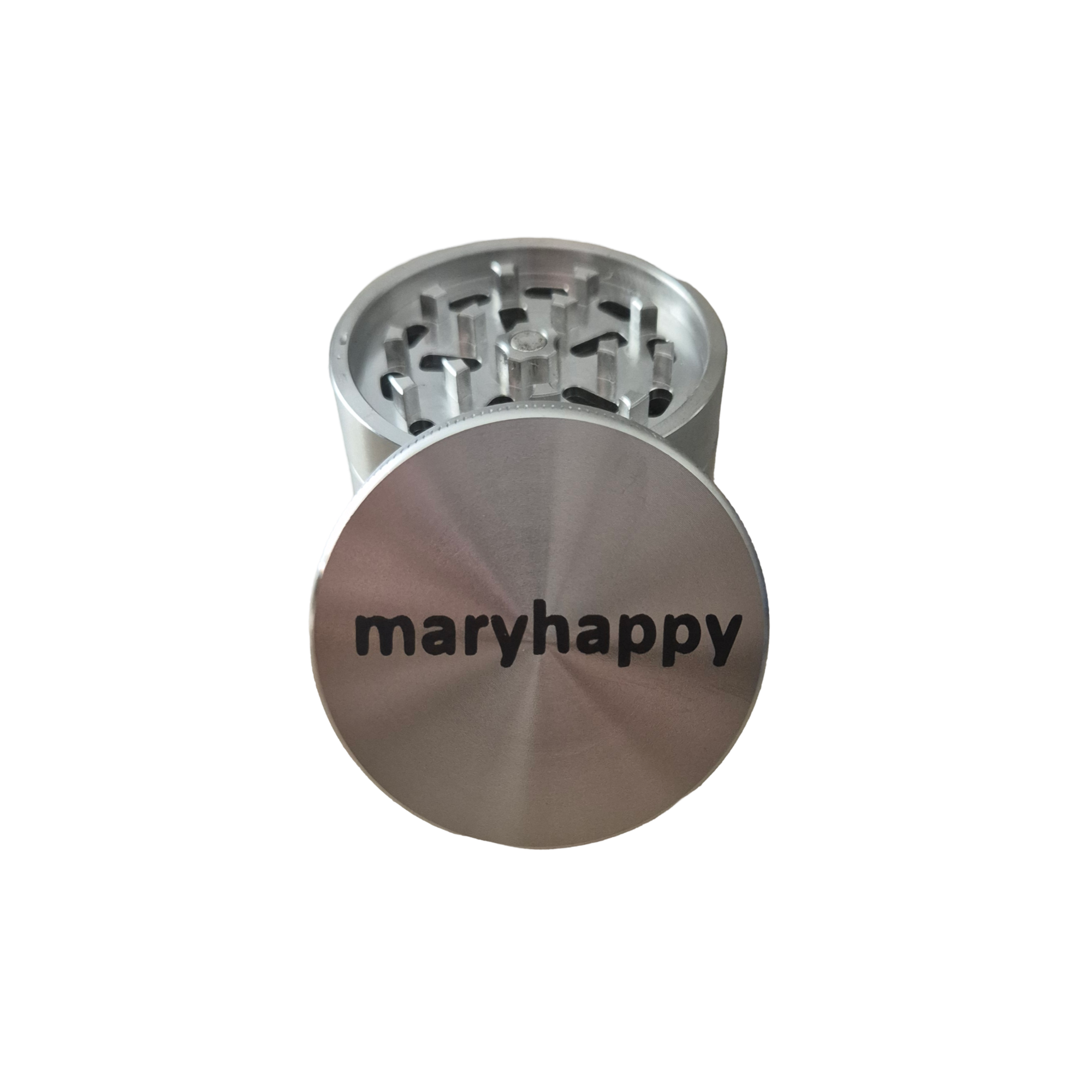 Edelstahl Grinder mit Gravur maryhappy